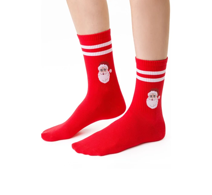 Steven Merry Christmas 136 barva:červená - Santa Claus