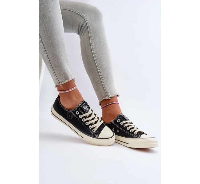 Nízké Dámské Tenisky Big Star model 21654809 Černé - Big Star Shoes