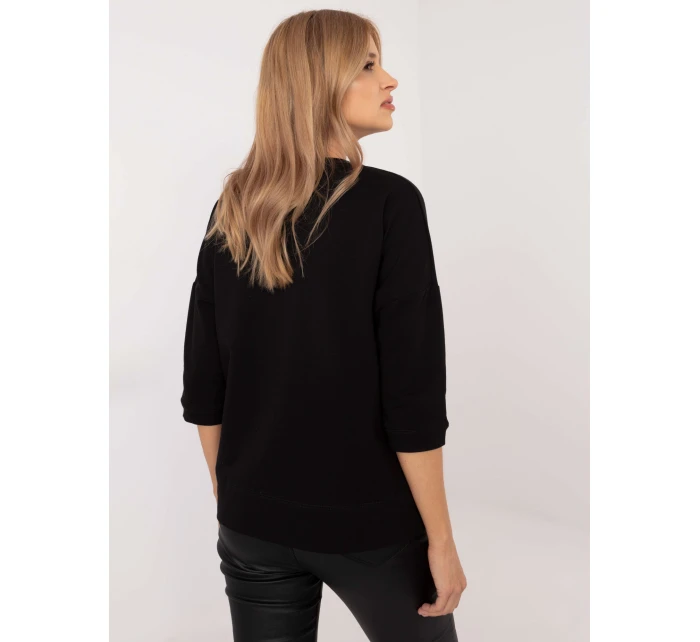 Bluzka CLM BZ model 21798073 czarny - FPrice Bluzka CLM BZ model 21798073 czarny - FPrice