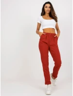 Kalhoty LK SP 507801 1.06X tmavě oranžová Kalhoty LK SP 507801 1.06X tmavě oranžová