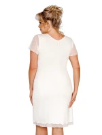 Koszulka model 19507505 Plus Ecru - Donna Koszulka model 19507505 Plus Ecru - Donna