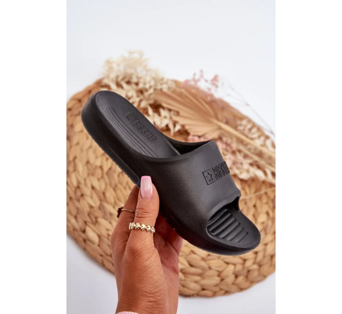 Lehké dětské pěnové pantofle Big Star Black Lehké dětské pěnové pantofle Big Star Black