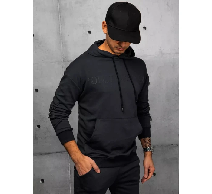 Pánské černé tepláky Dstreet AX0681