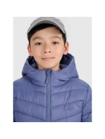 Chlapecká péřová bunda se syntetickou výplní model 21866801 dětské - 4F Chlapecká péřová bunda se syntetickou výplní model 21866801 dětské - 4F