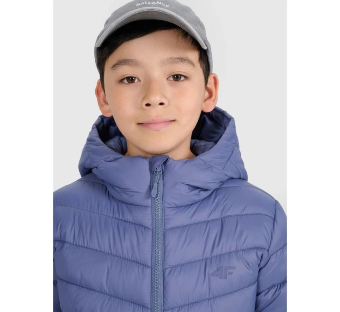 Chlapecká péřová bunda se syntetickou výplní model 21866801 dětské - 4F Chlapecká péřová bunda se syntetickou výplní model 21866801 dětské - 4F