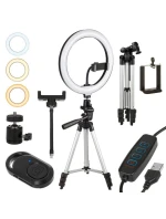 MACLEAN 10" LED12W SELFIE KRUHOVÉ SVĚTLO SE STATIVEM MCE610 MACLEAN 10" LED12W SELFIE KRUHOVÉ SVĚTLO SE STATIVEM MCE610