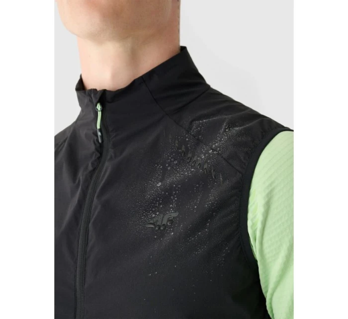 Pánské ultralehké běžecké tričko bez rukávů 4F 4FRAW24TVJAM213-20S