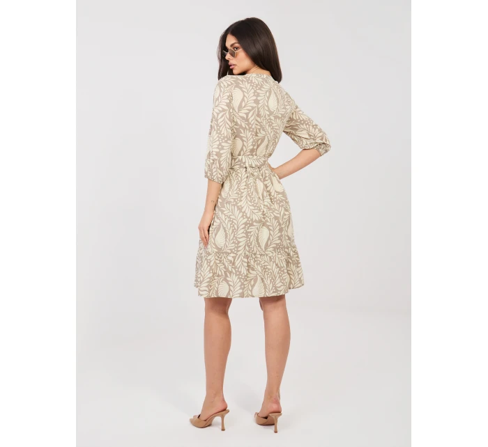 Šaty D74516M30485A tmavě lila Šaty D74516M30485A tmavě lila