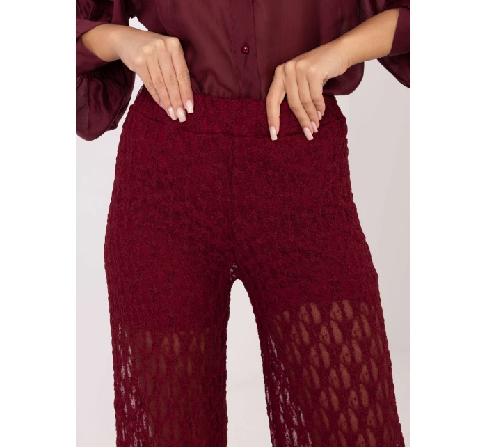 Kalhoty IT SP 9965.77 maroon Kalhoty IT SP 9965.77 maroon