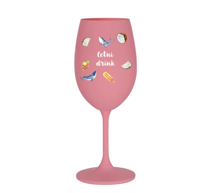 Personalizovaná sklenice s letním mixem 