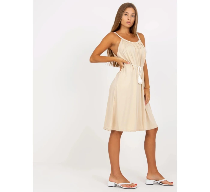 Dámské šaty DHJ SK 20067.96 béžová - FPrice