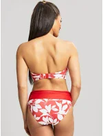 Dámský spodní díl plavek Oasis SW1587 Červená s bílou - Panache Dámský spodní díl plavek Oasis SW1587 Červená s bílou - Panache