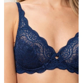 Dámská podprsenka Amourette 300 W X tmavě modrá - Triumph