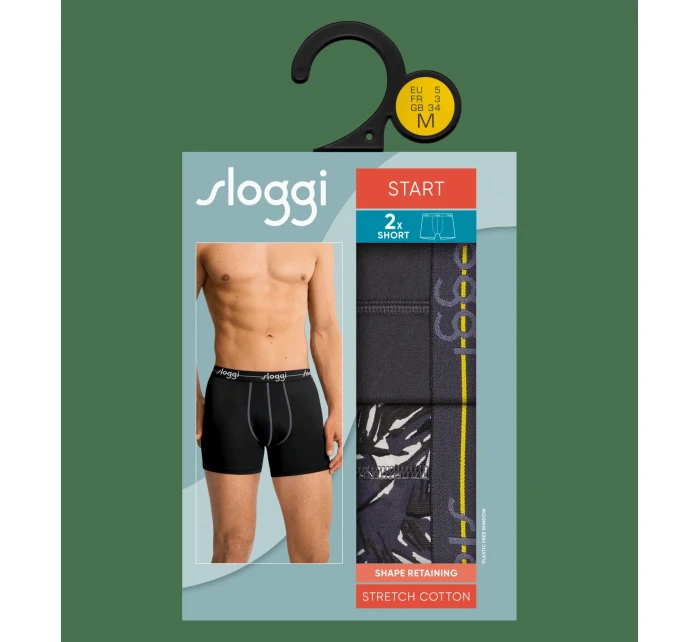 sloggi men Start Short C2P box - GRAY - SLOGGI GRAY - SLOGGI