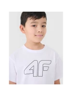 Chlapecké tričko s potiskem 4F Junior 4FJWMM00TTSHM2331-10S