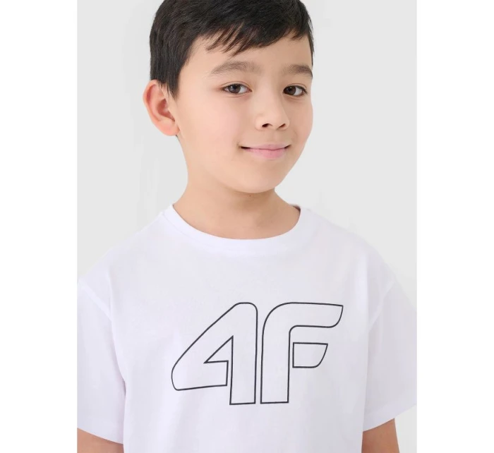 Chlapecké tričko s potiskem 4F Junior 4FJWMM00TTSHM2331-10S