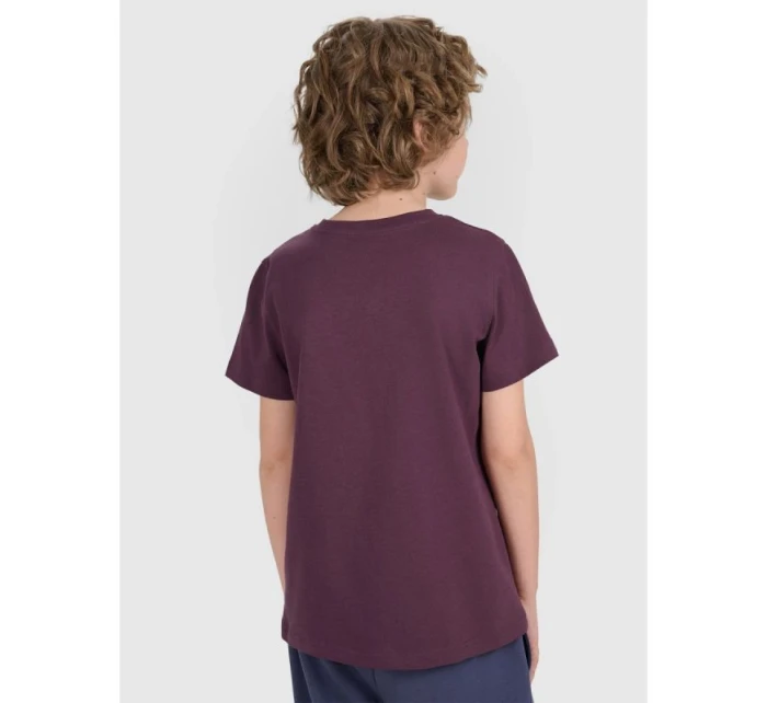 Dětské hladké tričko (SADA 2) 4F 4FJRAW25TTSHU3157-92S