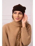 Dámská čepice Ingrid K371 hnědá Dámská čepice Ingrid K371 hnědá