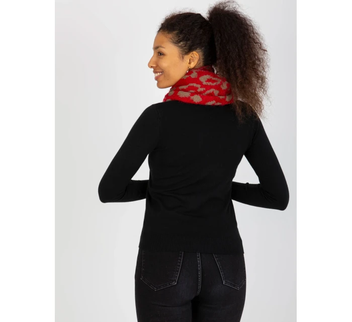 Tunelová šála AT KM ENEC B63 1.44P červená