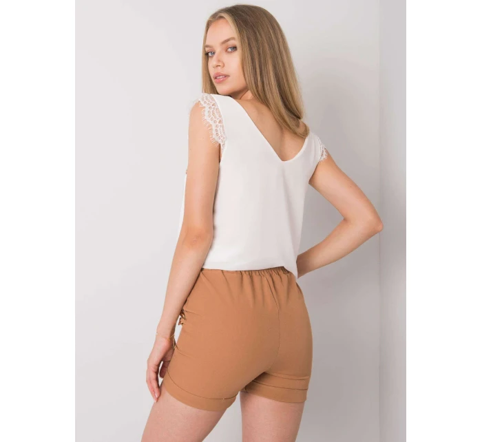 Šortky DHJ SN 13260.38P světle hnědá