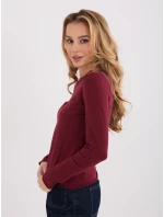 Bluzka WT BZ model 21875504 bordowy - FPrice