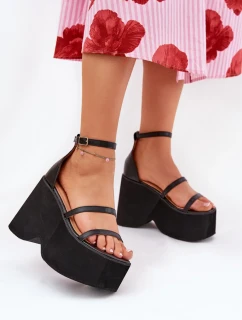 Bota na klínech  model 209881 Step in style