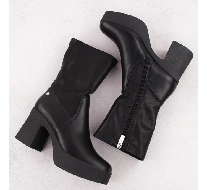 Goe W MM2N4047 INT2056 boty na jehlovém podpatku