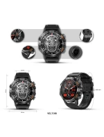 Černý silikonový řemínek model 21805551 - VELTORI