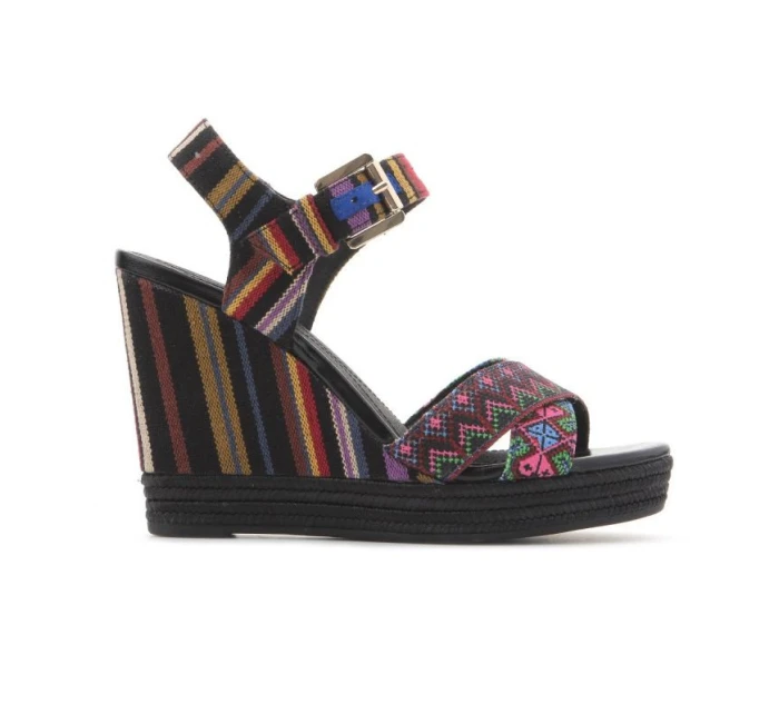 Geox W D82P6G 000AW C0042 dámské boty na platformě