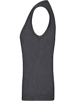 JN 656 Dámská svetrová vesta s výstřihem do V model 22487701 anthracite melange - Daiber JN 656 Dámská svetrová vesta s výstřihem do V model 22487701 anthracite melange - Daiber