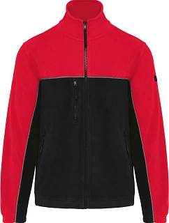 904 Pracovní fleecová bunda model 22514382 black/red - WK