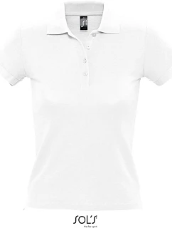 SOL'S Dámské piqué polo white model 22522050