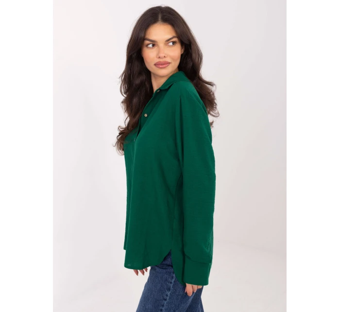 Koszula LK KS model 21858961 ciemny zielony - FPrice