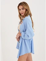 Koszula MI KS model 22102621 jasny niebieski - FPrice Koszula MI KS model 22102621 jasny niebieski - FPrice