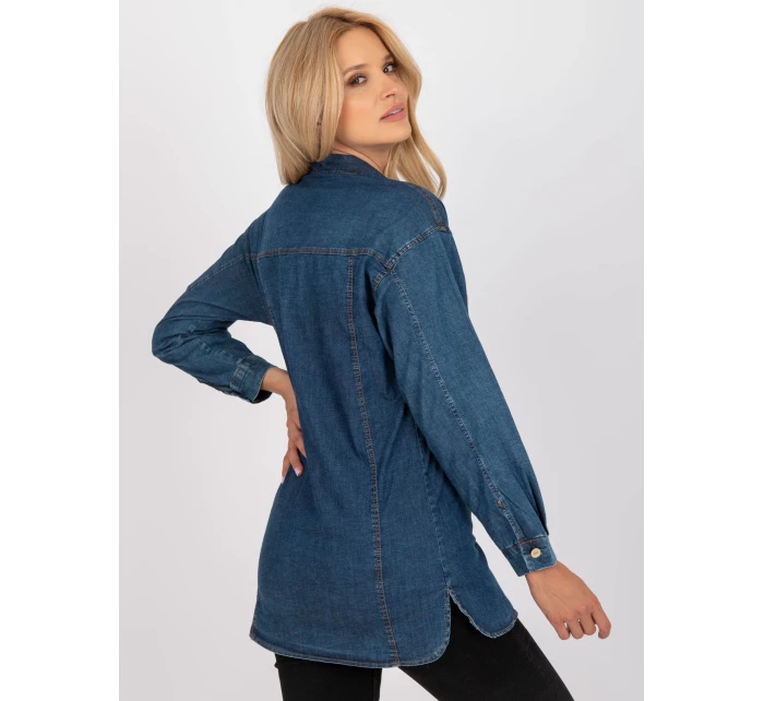 RO KS GMK 4008 košile.62 tmavě modrá