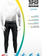 Pánské legíny Gatta 44017 Blanc Basic Thermoactive L-3XL