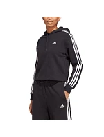 Bluza Essentials 3Stripes French Terry Crop Hoodie W model 19564098 - ADIDAS