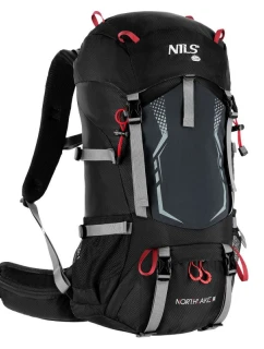 NC1993 TURISTICKÝ BATOH BLACK NORTHLAKE 30L+10 NILS CAMP