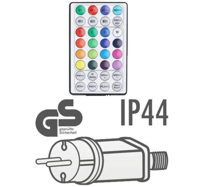 VÁNOČNÍ STROMEK SVĚTLA VENKOVNÍ/VNITŘNÍ SVĚTELNÝ ZÁVĚS 120 VEDL 300X60CM S DÁLKOVÝM OVLÁDÁNÍM TEPLÁ BÍLÁ