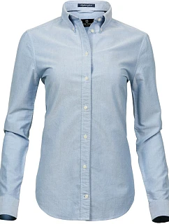 Tee Jays TJ 4001 Halenka Oxford Perfect s dlouhým rukávem 18.4001 light blue
