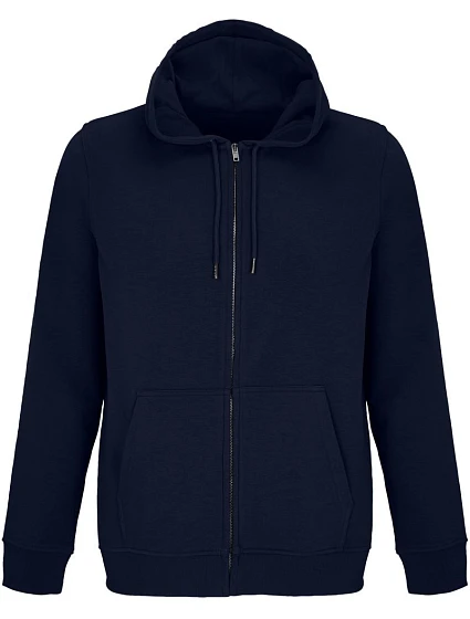 SOL'S Calipso Unisex mikina s kapucí z těžké bavlny 25.4237 french navy