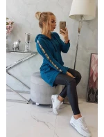 Dámská delší mikina se zipem na zádech Marine model 21345012 - Kesi Dámská delší mikina se zipem na zádech Marine model 21345012 - Kesi