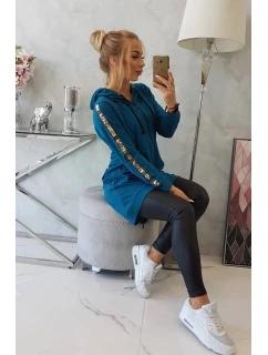 Dámská delší mikina se zipem na zádech Marine model 21345012 - Kesi