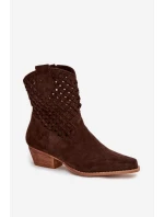 Boty na podpatku  model 223851 Step in style