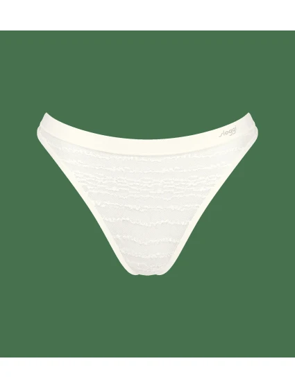 sloggi FREE Evolve String Lace - WHITE - SLOGGI WHITE - SLOGGI