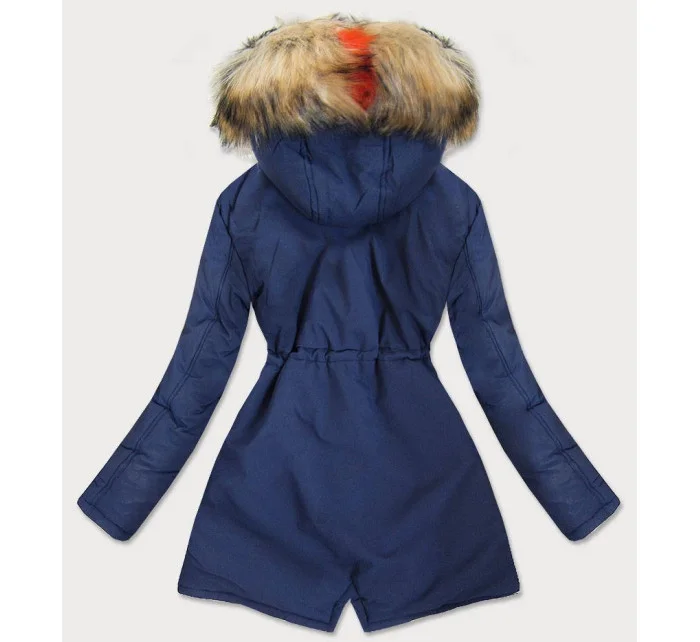 DAMSKA KURTKA ZIMOWA GRANATOWA model 21242381 - 6&8 Fashion