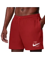 Plavky Nike Logo Lap 5" Volley, červené, NESSG574 614 Plavky Nike Logo Lap 5" Volley, červené, NESSG574 614
