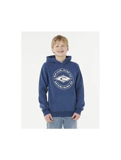 Mikina RIP CURL STAPLER HOOD -BOY, tmavě modrá