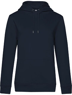 B&C QUEEN Hooded_° Dámská mikina s kapucí 01.W02Q navy