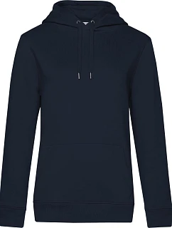 B&C QUEEN Hooded_° Dámská mikina s kapucí 01.W02Q navy